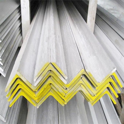 Pickled 16 Gauge Stainless Steel Angle Bar Frame ASTM 201 6 Meters 3mm