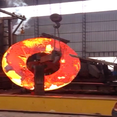 Large Diameter Rolled Ring Forging F55 1.4501 Quote Die Forging Aluminum