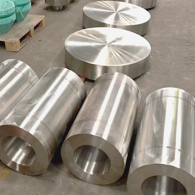 Free Cutting Forged Shaft St52 Stainless Steel Sleeve Hot Forging Wear Resistant