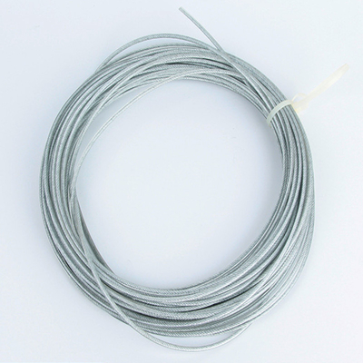 SUS304HC3 PVC Coated Stainless Steel Wire Rope 317L 7x7 Stainless Steel Cable