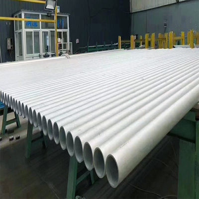SUS316 Stainless Steel Round Pipe 36 Inch Stainless Exhaust Tubing Boiler